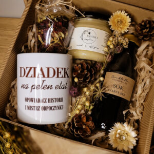 Mały zestaw prezentowy Dziadek na pełen etat