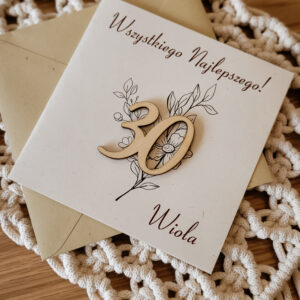 Personalizowana Kartka Urodzinowa