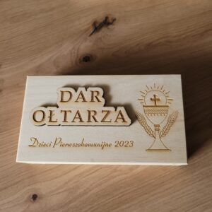 Personalizowane Pudełko Dar Ołtarza