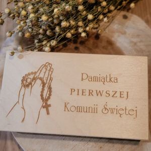 Personalizowane Pudełko na Czekoladę lub Pieniądze